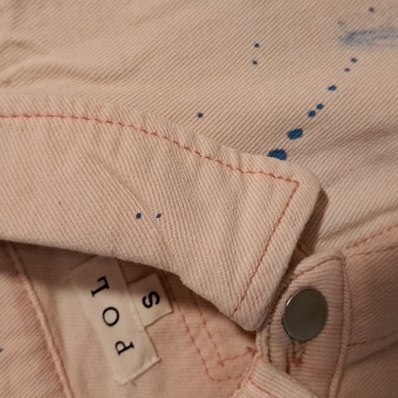 1 medium left 😁New boutique Pol distressed hem twill jacket - Picture 12 of 17